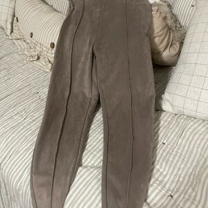 SHEIN Mocha Skinny Pants